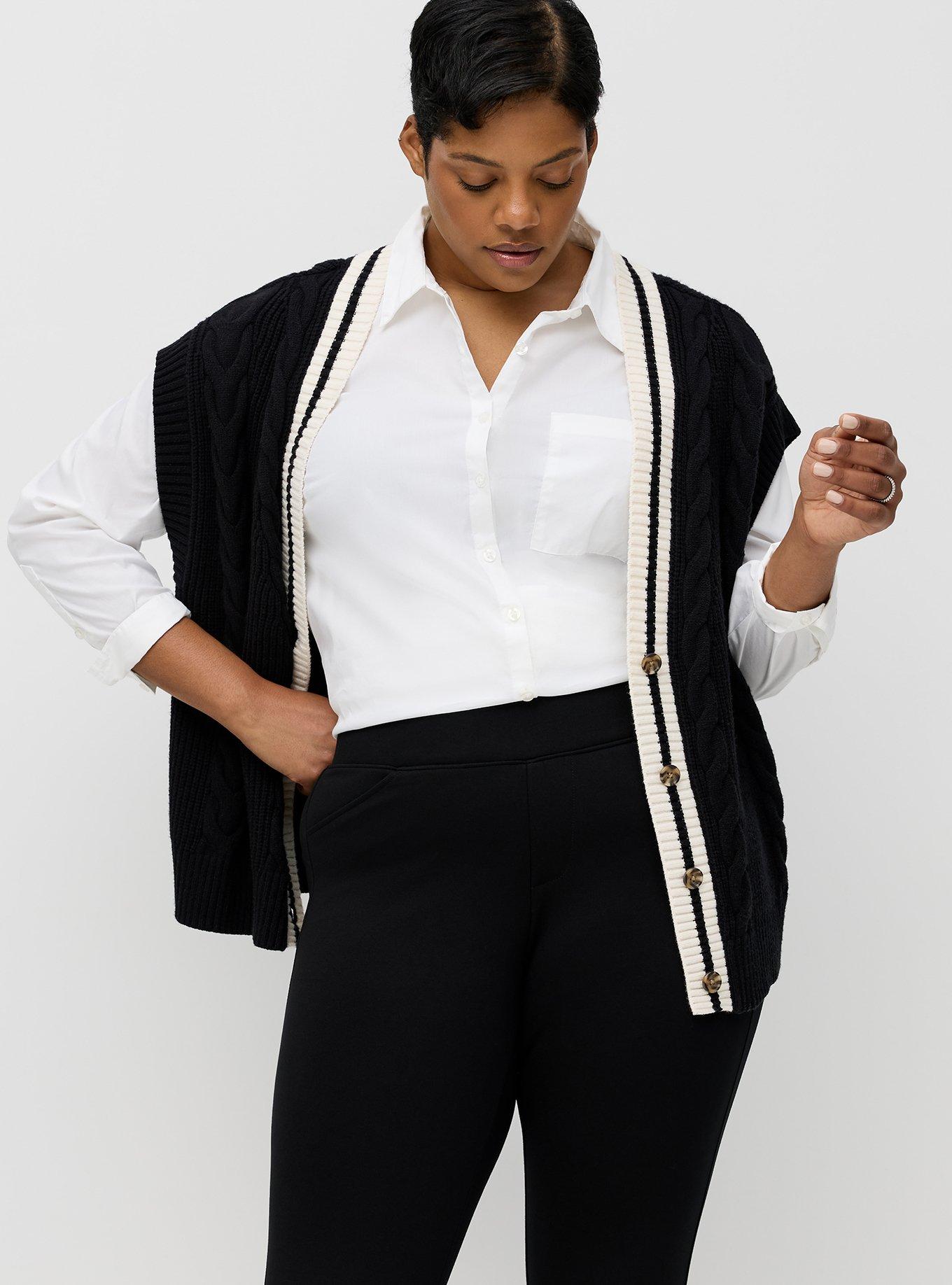 Pocket Pixie Skinny Studio Luxe Ponte High Rise Pant