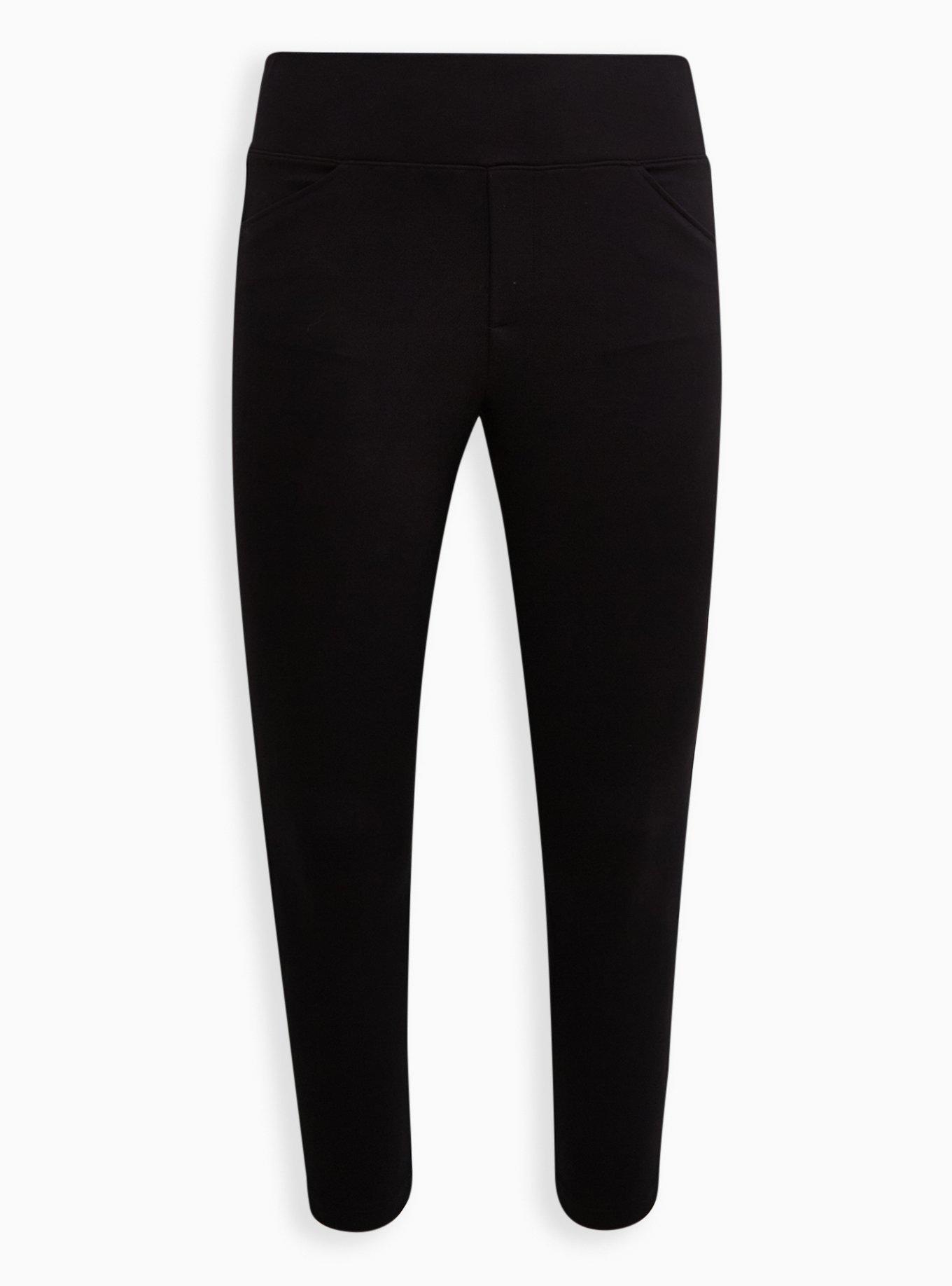 Guess Pants Comfortable - Black Jane Ponte Legging Womens