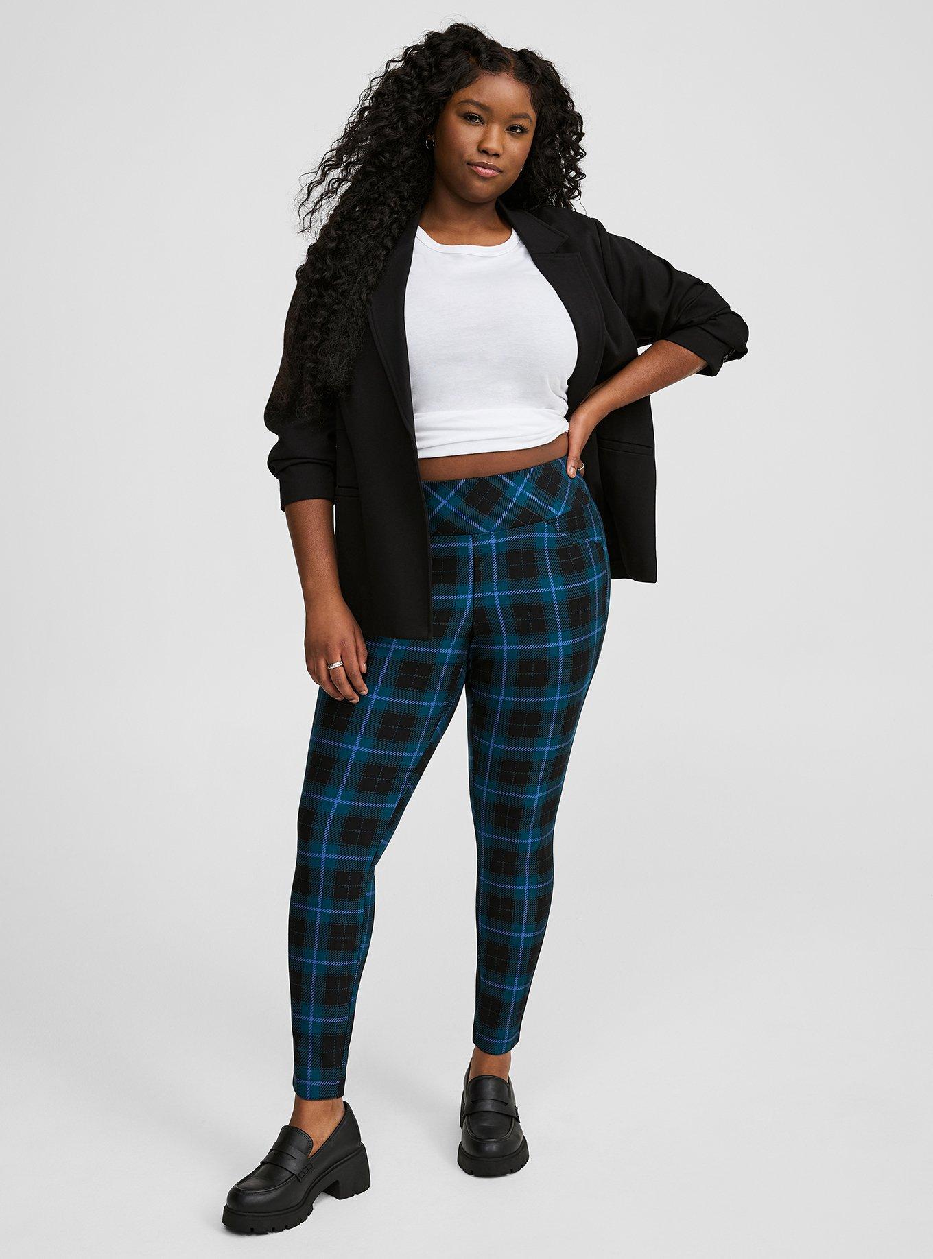 Plus Size - Studio Pixie Luxe Ponte Skinny Pant - Torrid display picture 1