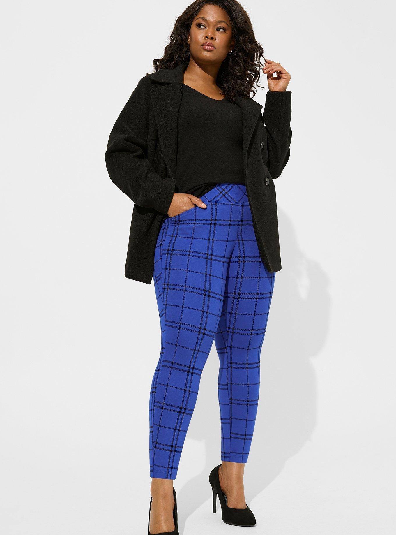 Plus Size - Pocket Pixie Skinny Studio Luxe Ponte High Rise Pant