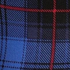 Pixie Luxe Ponte Skinny Pant, HARRIET PLAID TRUE BLUE, swatch