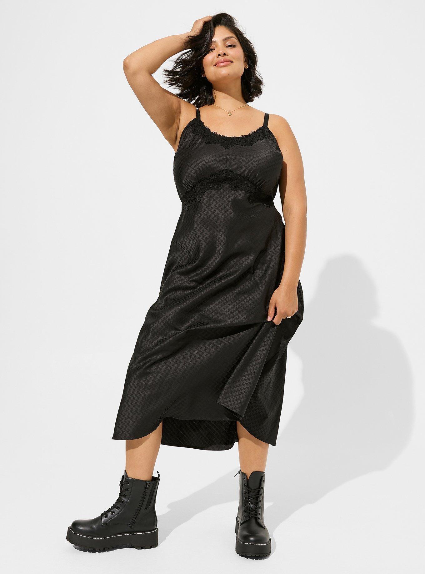 Torrid 5x 360 Smoothing Slip Dress Shapewear Dress Black Slip Dress NEW!