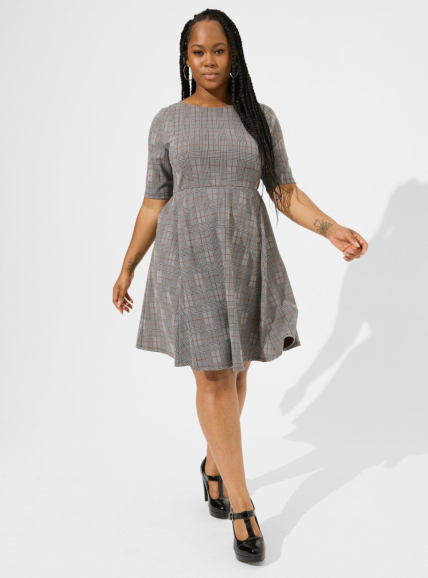 Jacquard 2024 skater dress