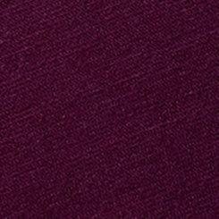 Plus Size Pleated Ponte Mini Skirt, POTENT PURPLE, swatch
