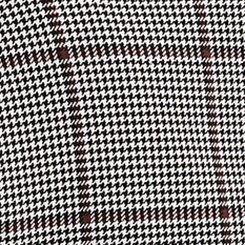 Ponte Double Breasted Relaxed Blazer, STELLA PLAID CHATEAU GREY, swatch