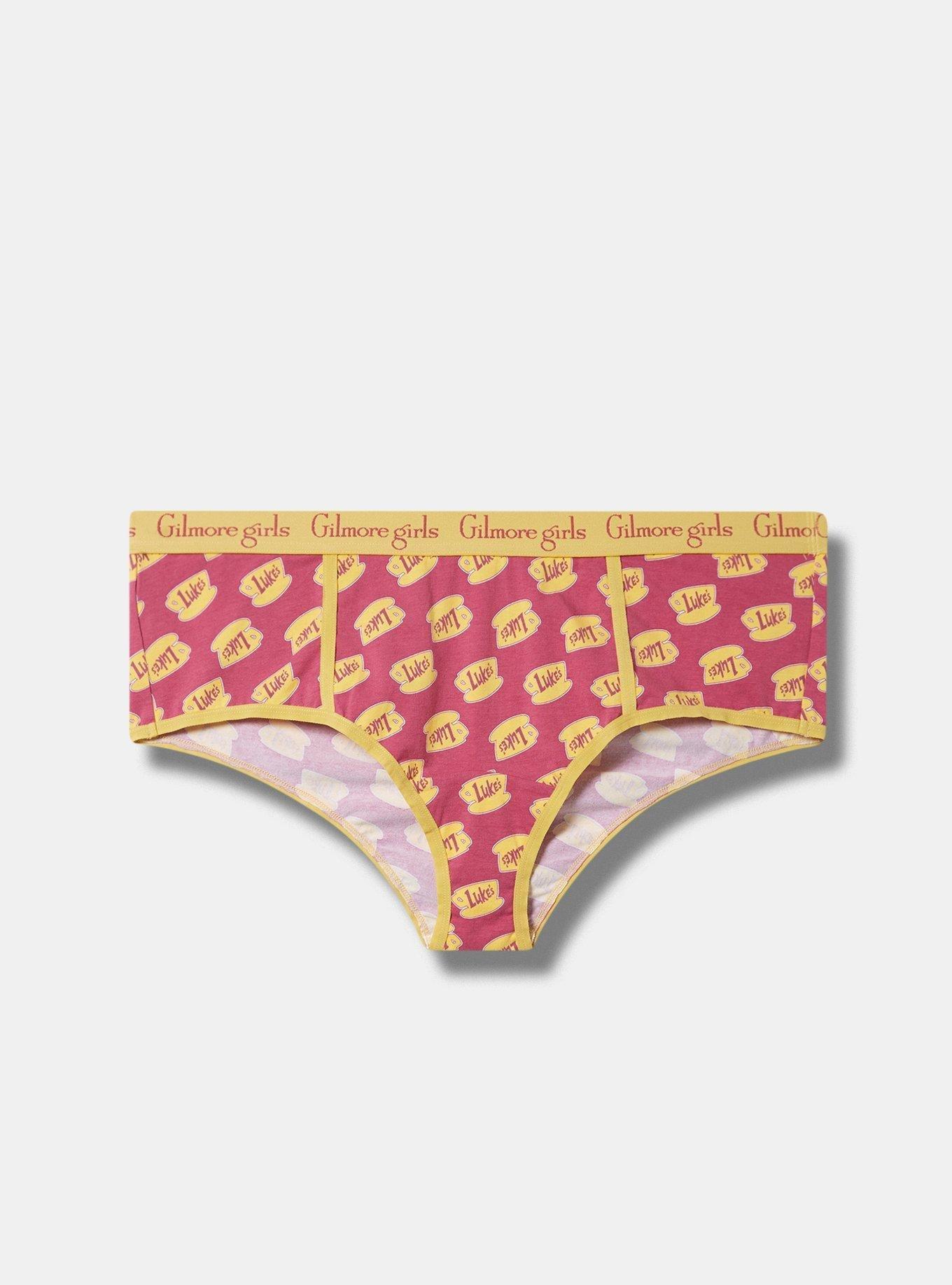 Gilmore Girls Cheeky Mid Rise Cotton Panty, MULTI, hi-res