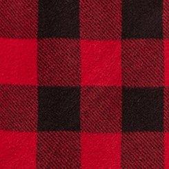 Softest Coat Double Breasted Peacoat, TRADITIONAL BUFFALO JESTER RED PLAID, swatch