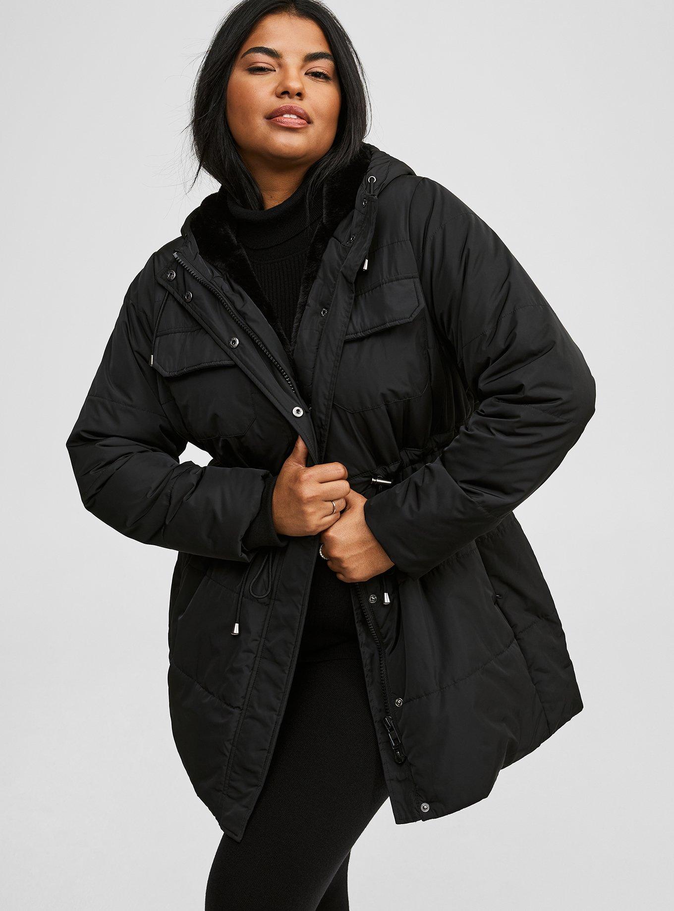 Plus Size - Fur Lined Parka - Torrid