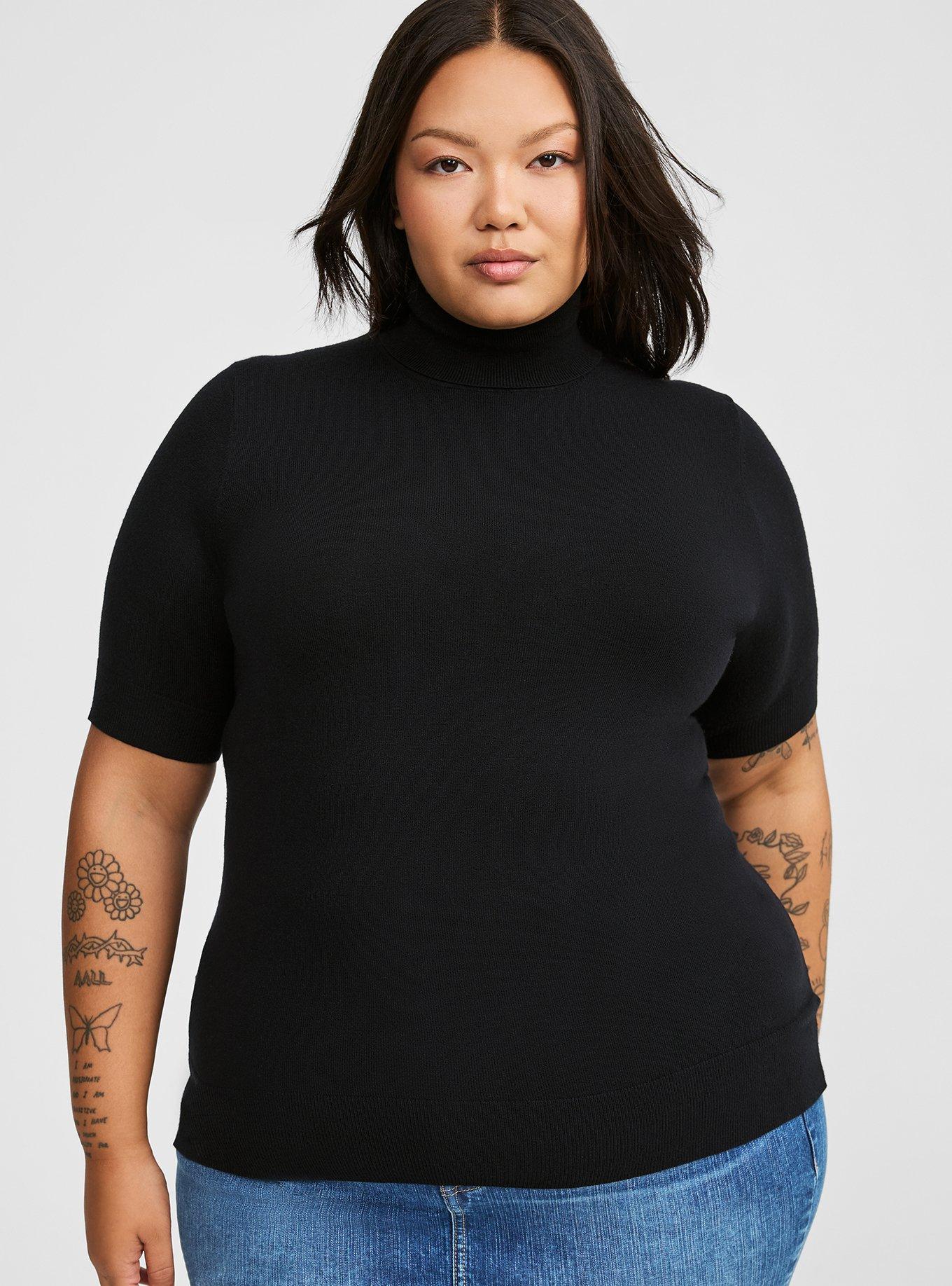 Plus Size Everyday Soft Turtleneck Sweater Torrid