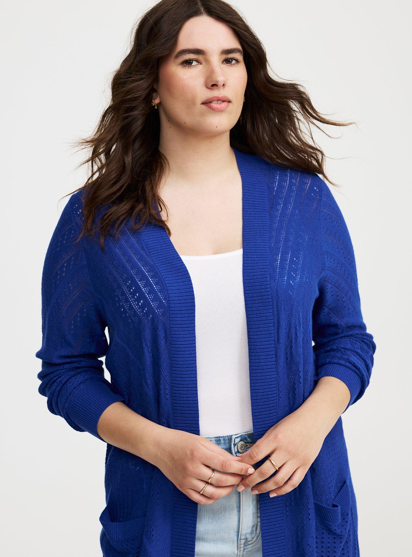 Pointelle Cardigan