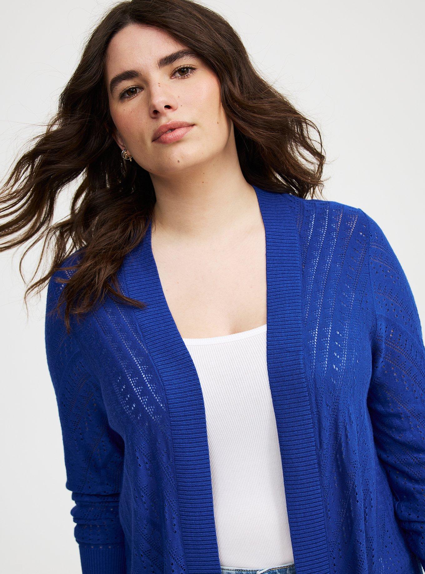 Pointelle Cardigan