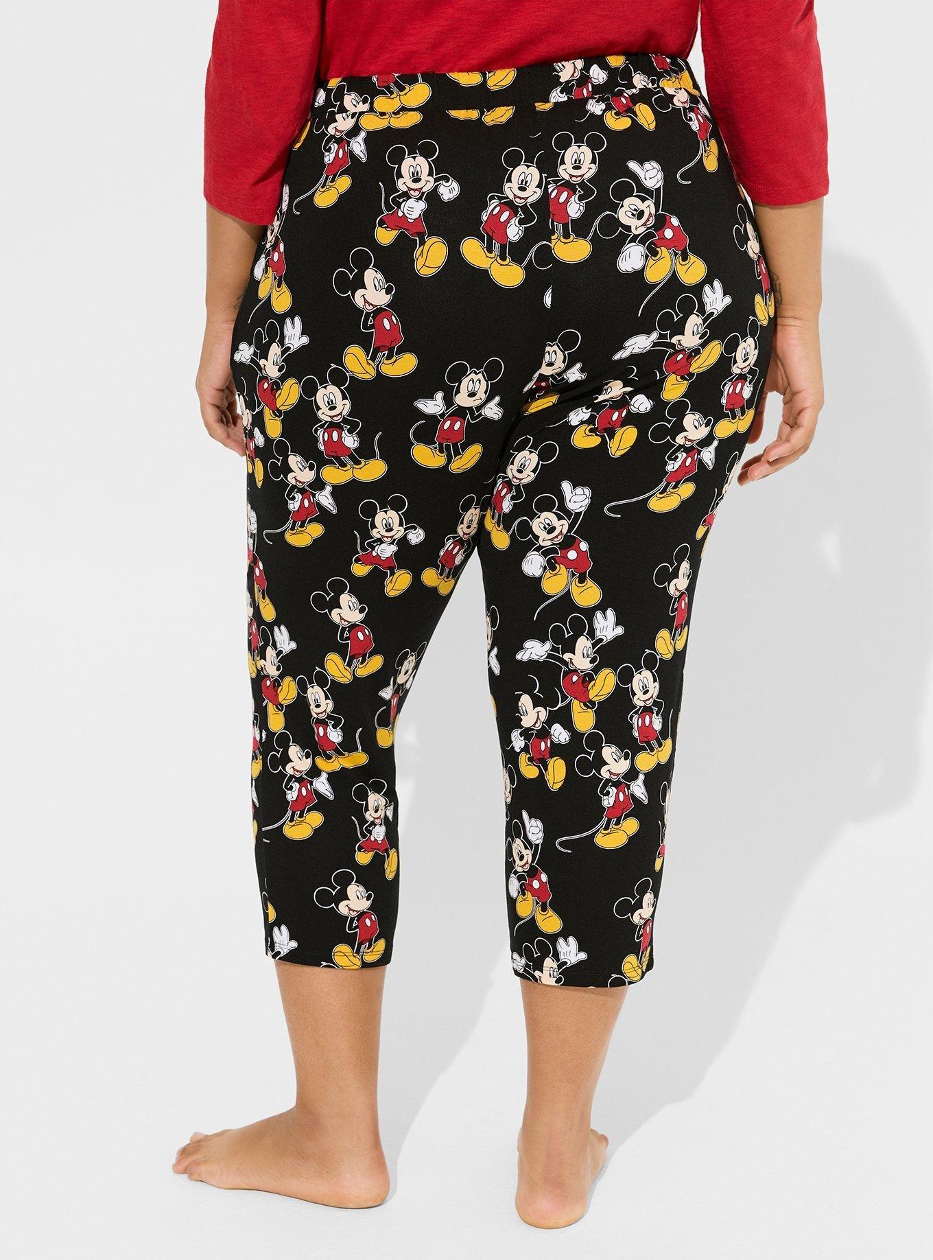 Plus Size - Crop Legging - Disney Mickey & Minnie Mouse - Torrid