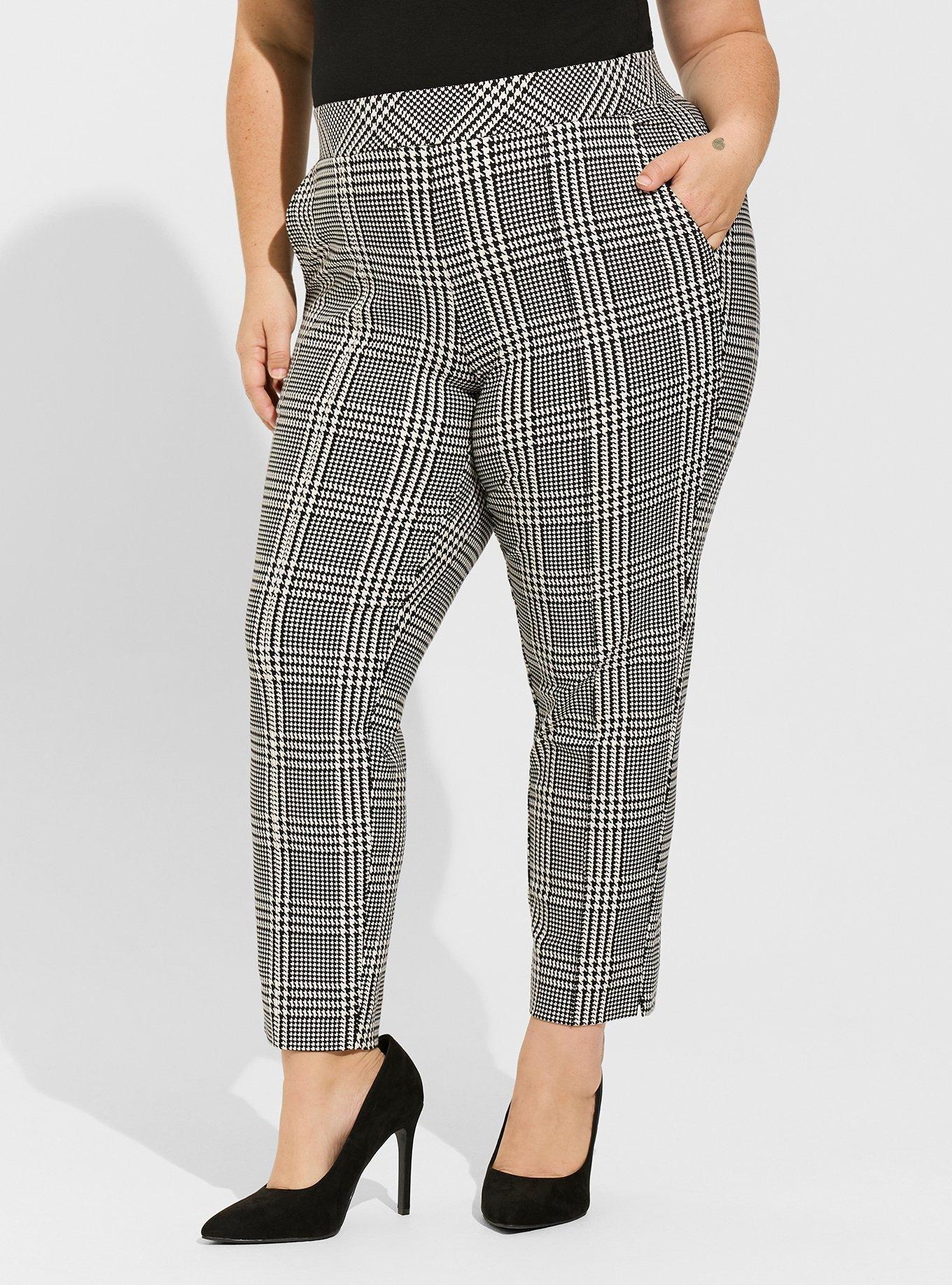 Marilyn Monroe Ponte Pintucked Trouser Pant