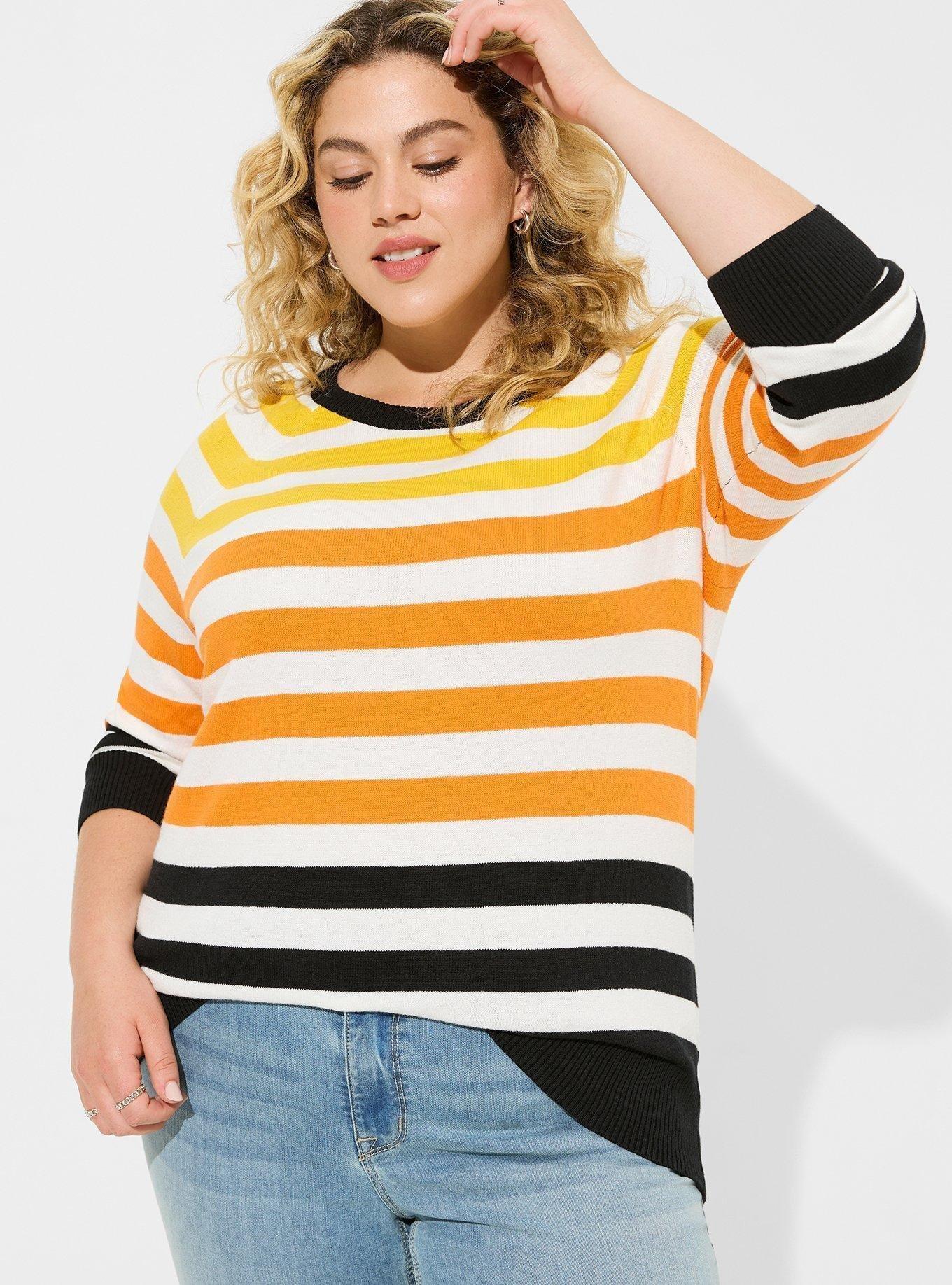 Cotton Cashmere Pullover Crew Sweater