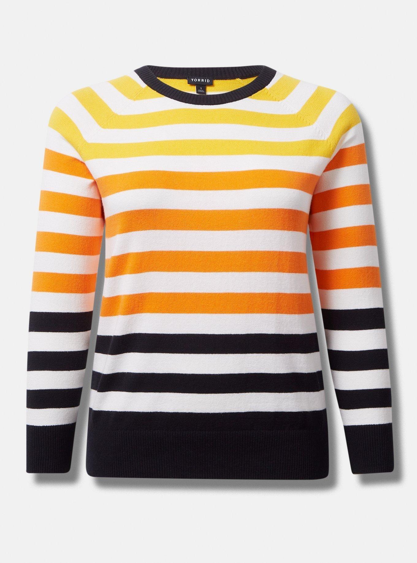 Cotton Cashmere Pullover Crew Sweater