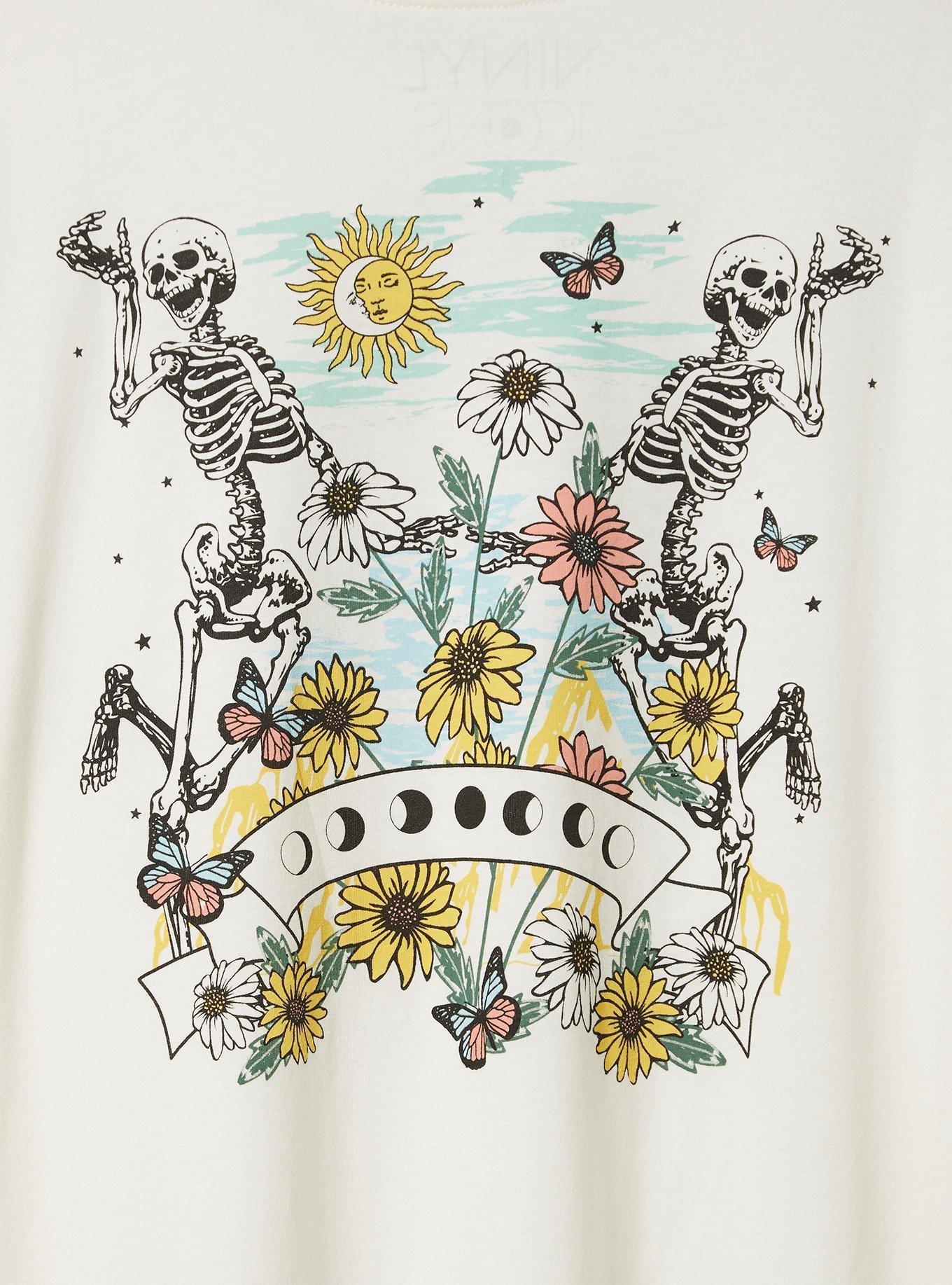 No Bad Days Classic Fit Cotton Crew Neck Tee, MARSHMALLOW, alternate