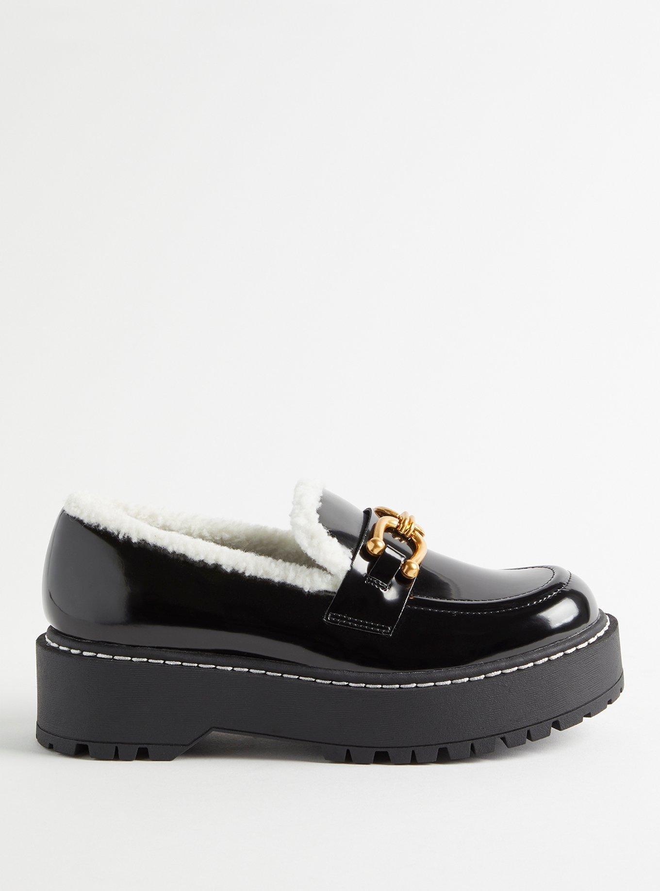 Shearling Trim Loafer (WW