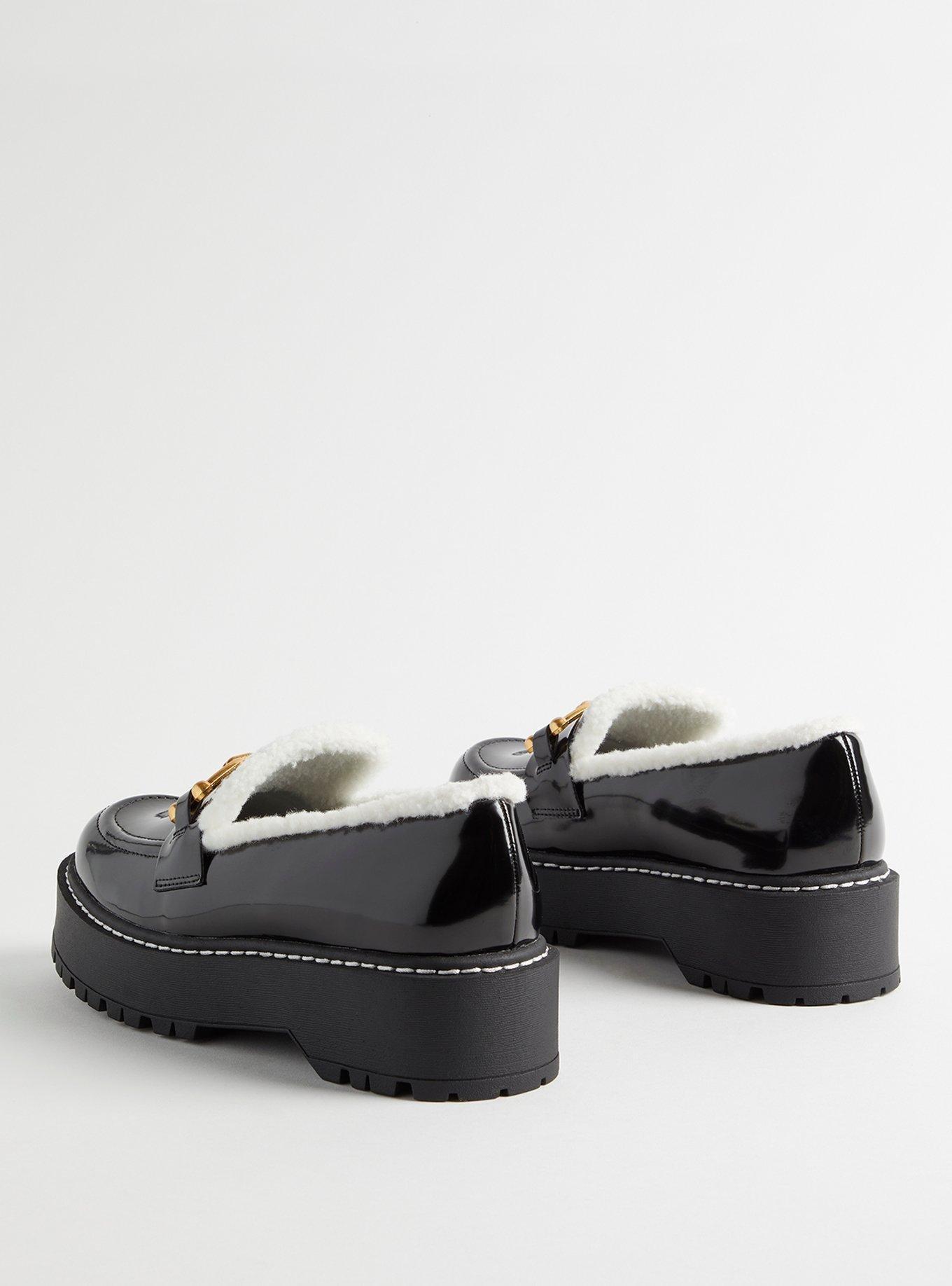 Shearling Trim Loafer (WW