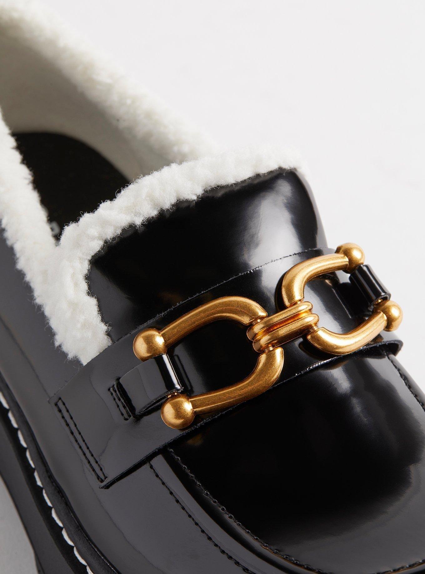 Shearling Trim Loafer (WW