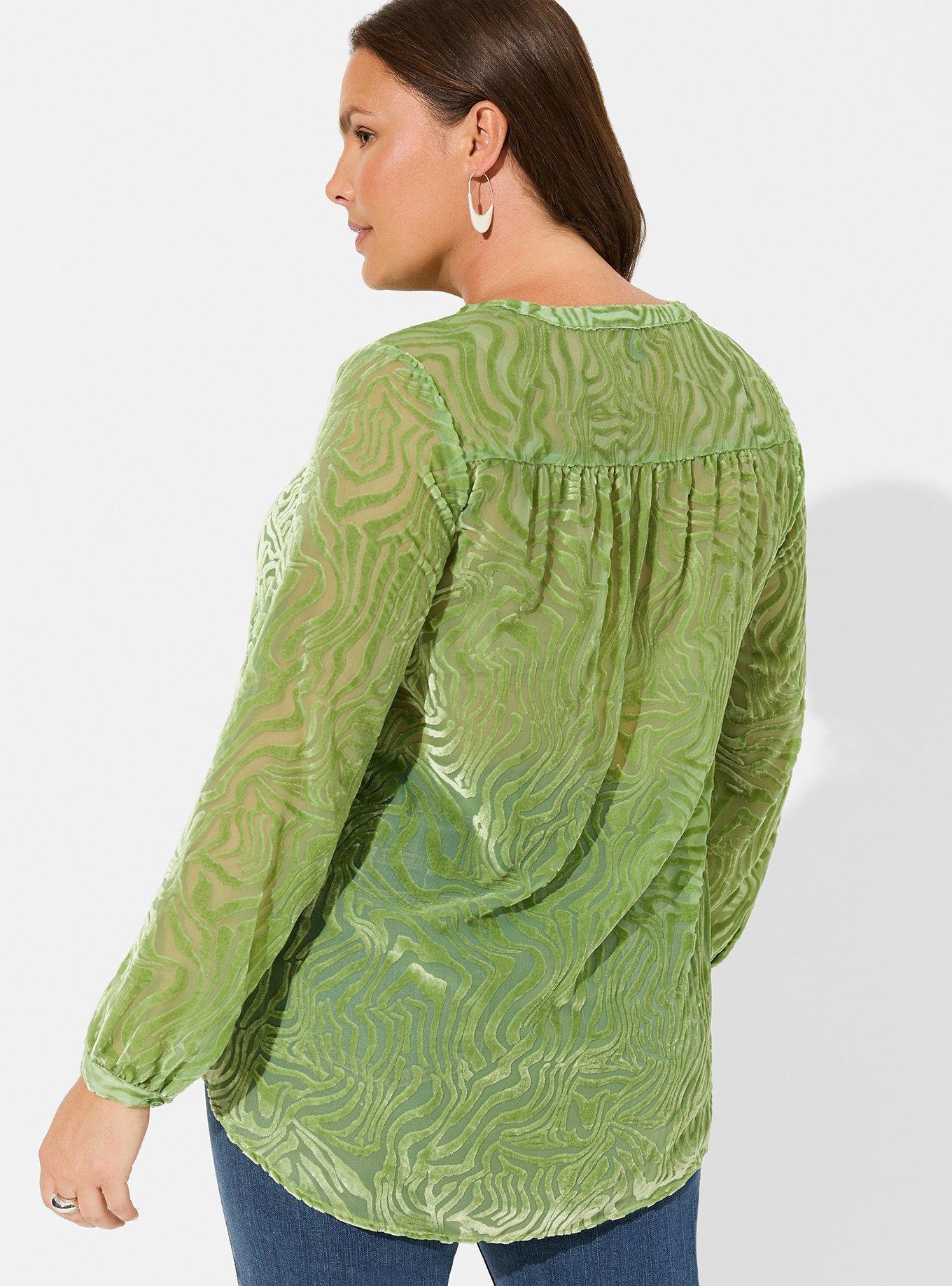 Xcvi - Alish Burnout Pullover Top