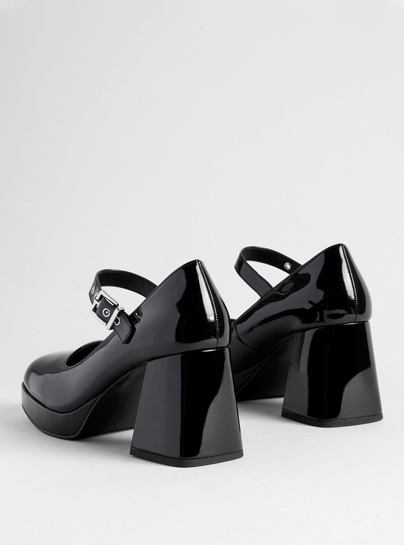 Platform Block Heel Mary Jane (WW)