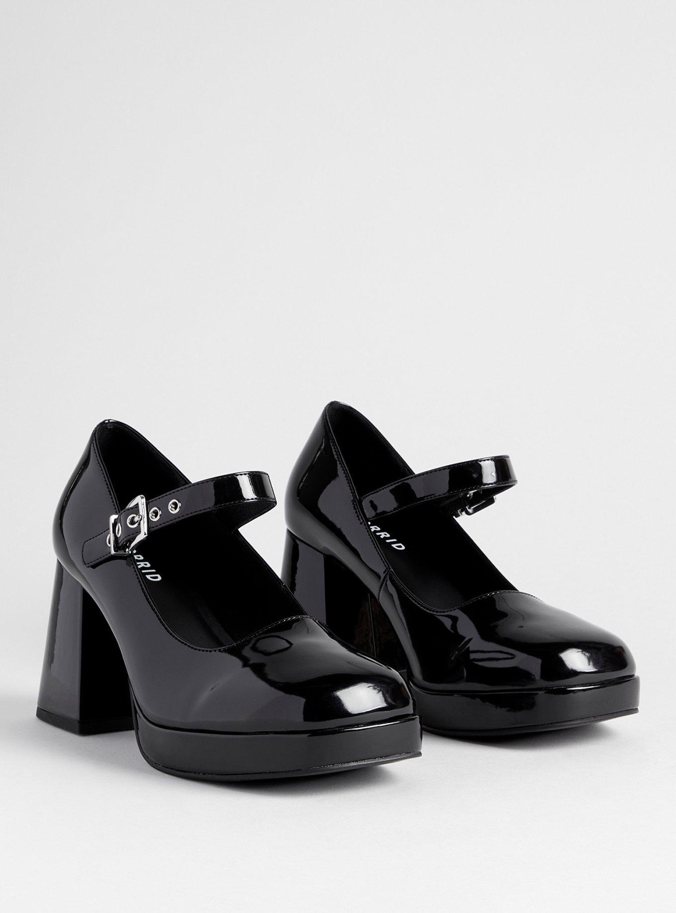 Platform Block Heel Mary Jane (WW)