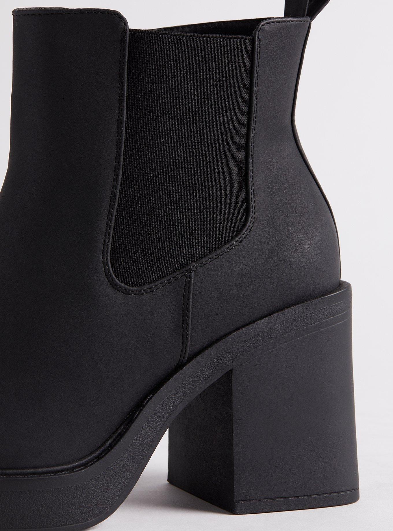 Platform Chelsea Rain Bootie (WW)