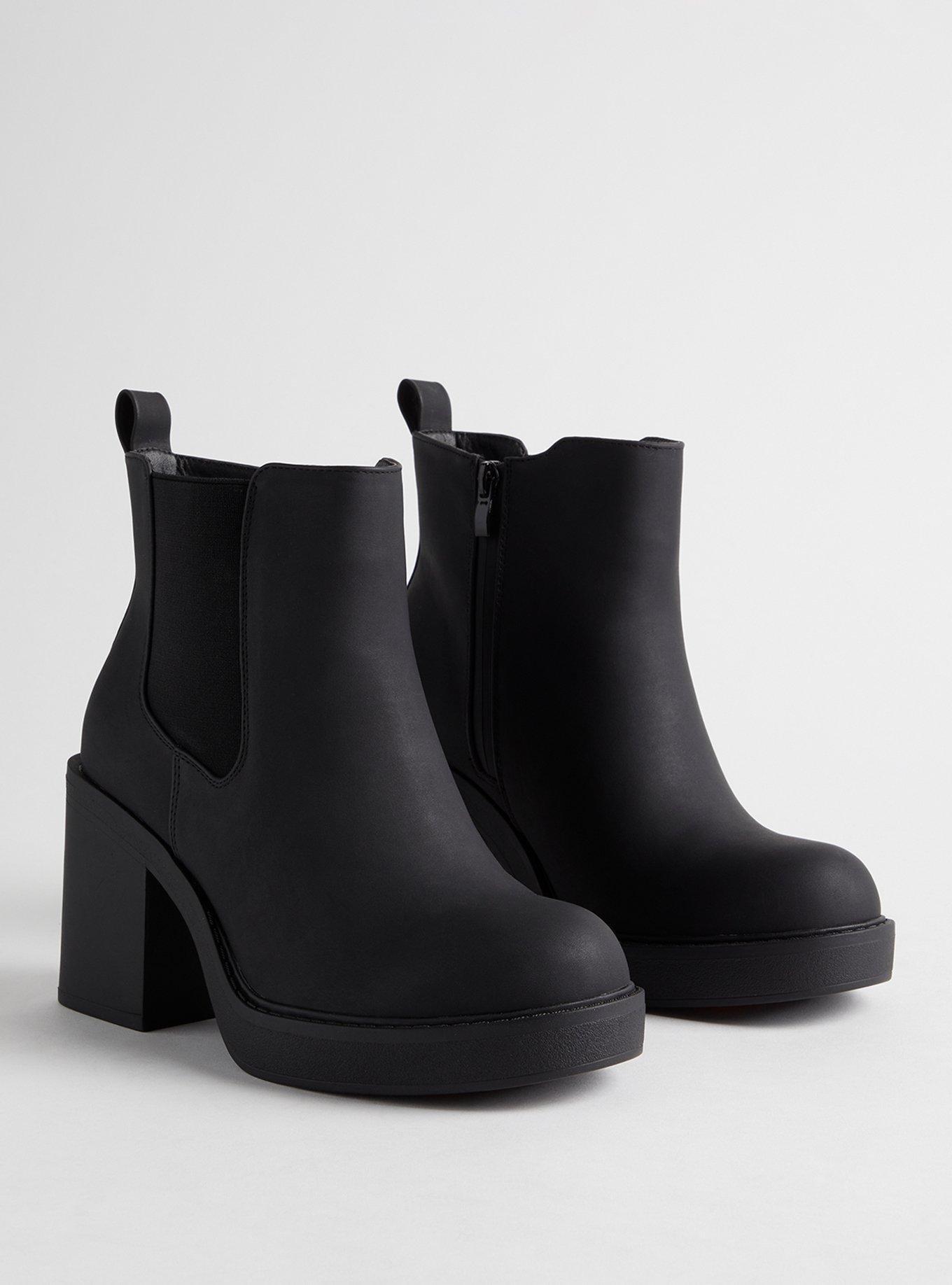 Platform Chelsea Rain Bootie (WW)