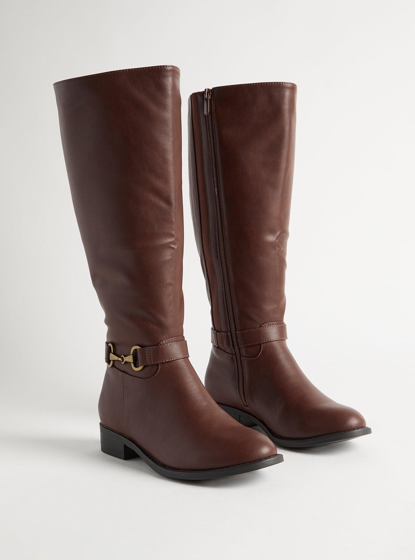 Plus Size Clean Riding Boot WW Torrid