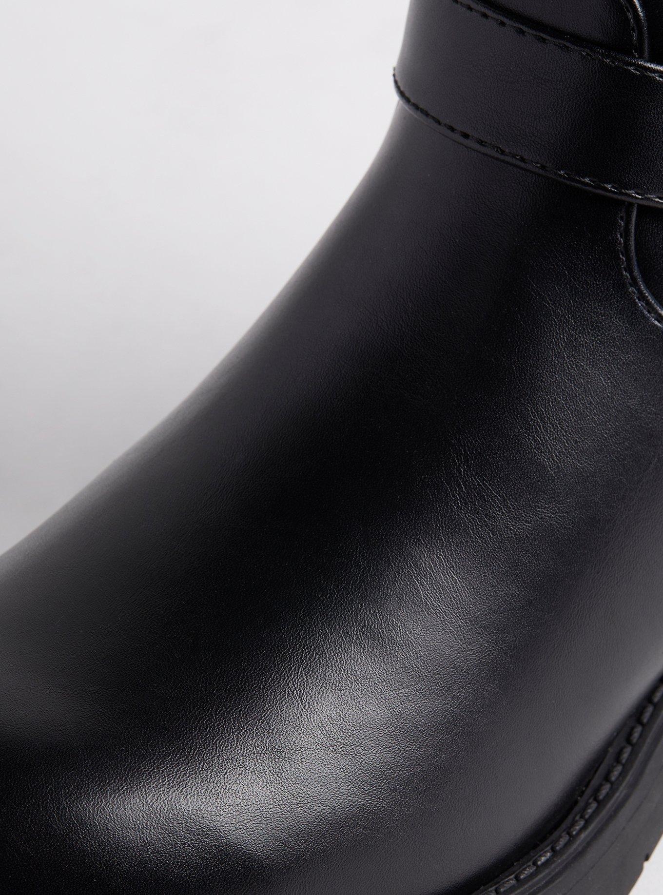 Moto Flat Knee Boot (WW)