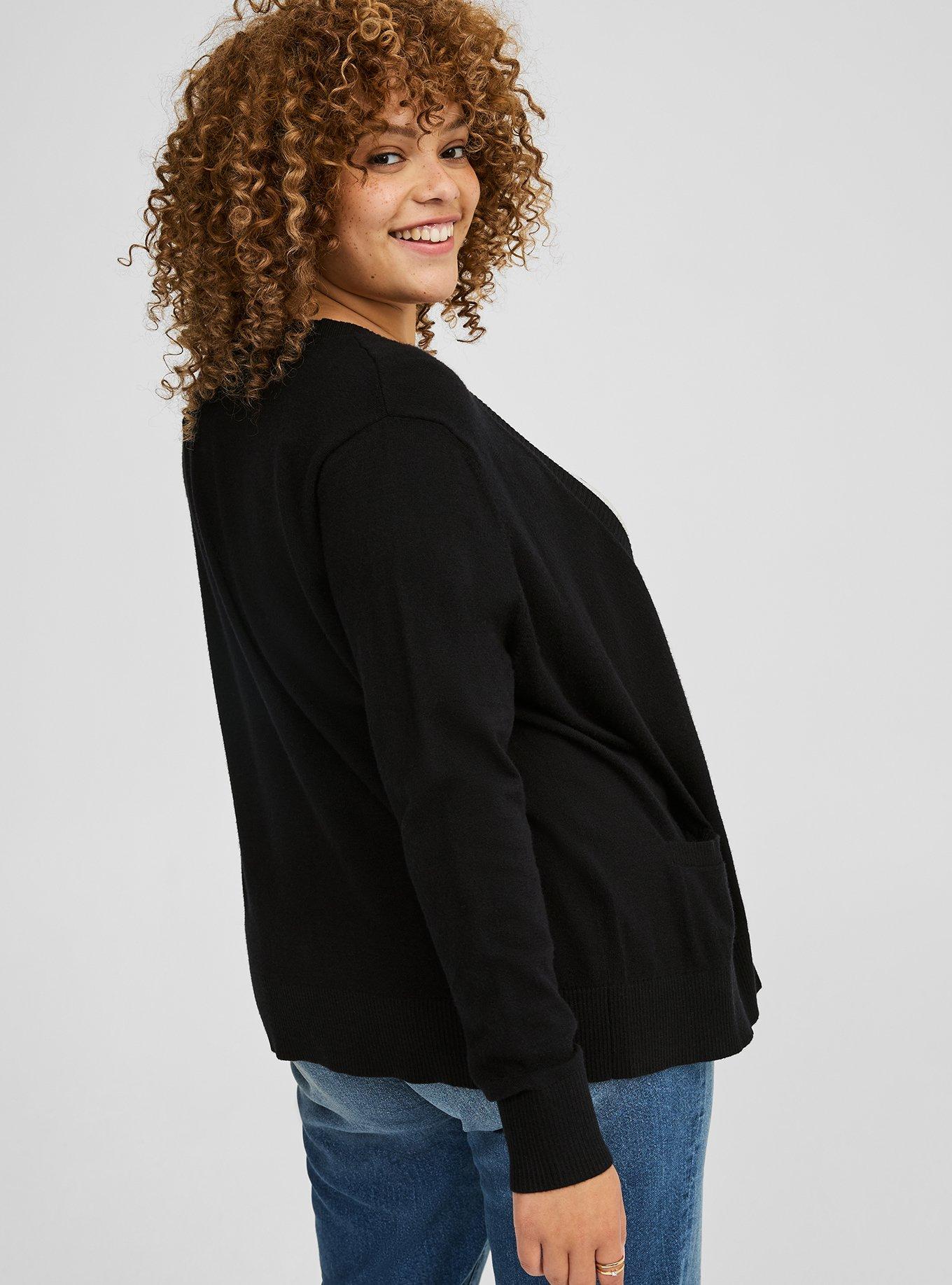 Everyday Soft V-Neck Pocket Cardigan Sweater