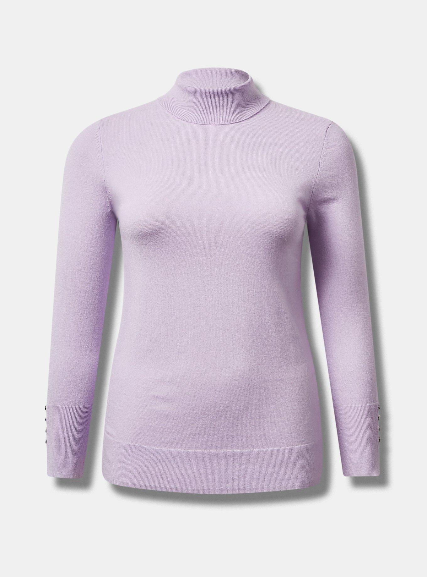 Plus Size - Everyday Soft Pullover Turtleneck Sweater - Torrid