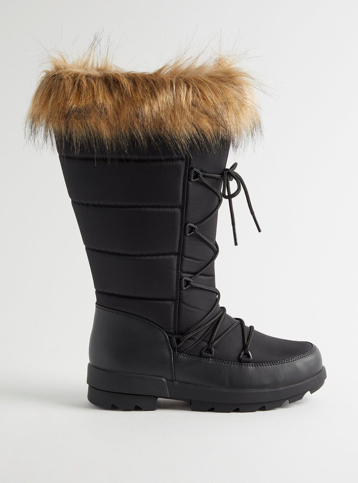 Cold Weather Knee Boot (WW), BLACK, alternate