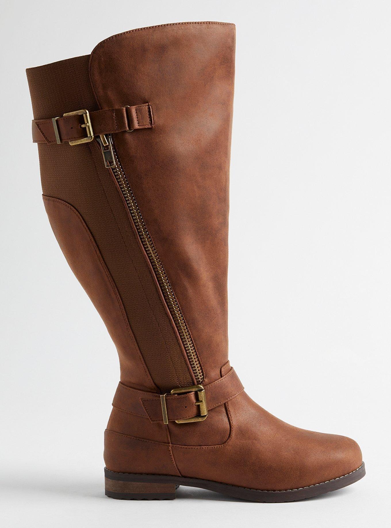 Side Buckle Knee Boot (WW