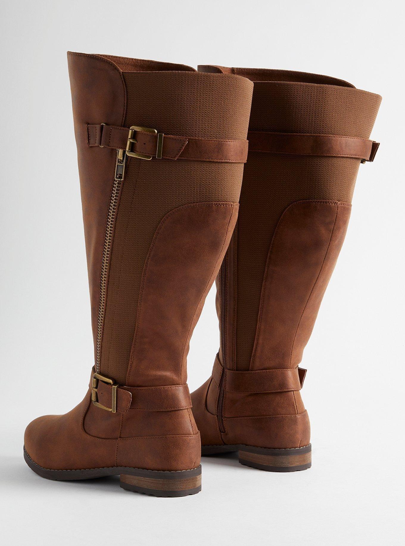 Side Buckle Knee Boot (WW