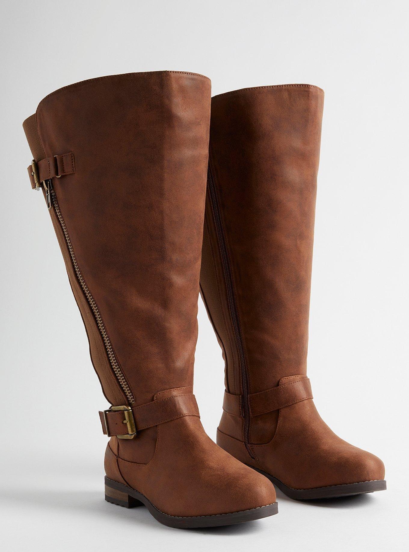 Side Buckle Knee Boot (WW