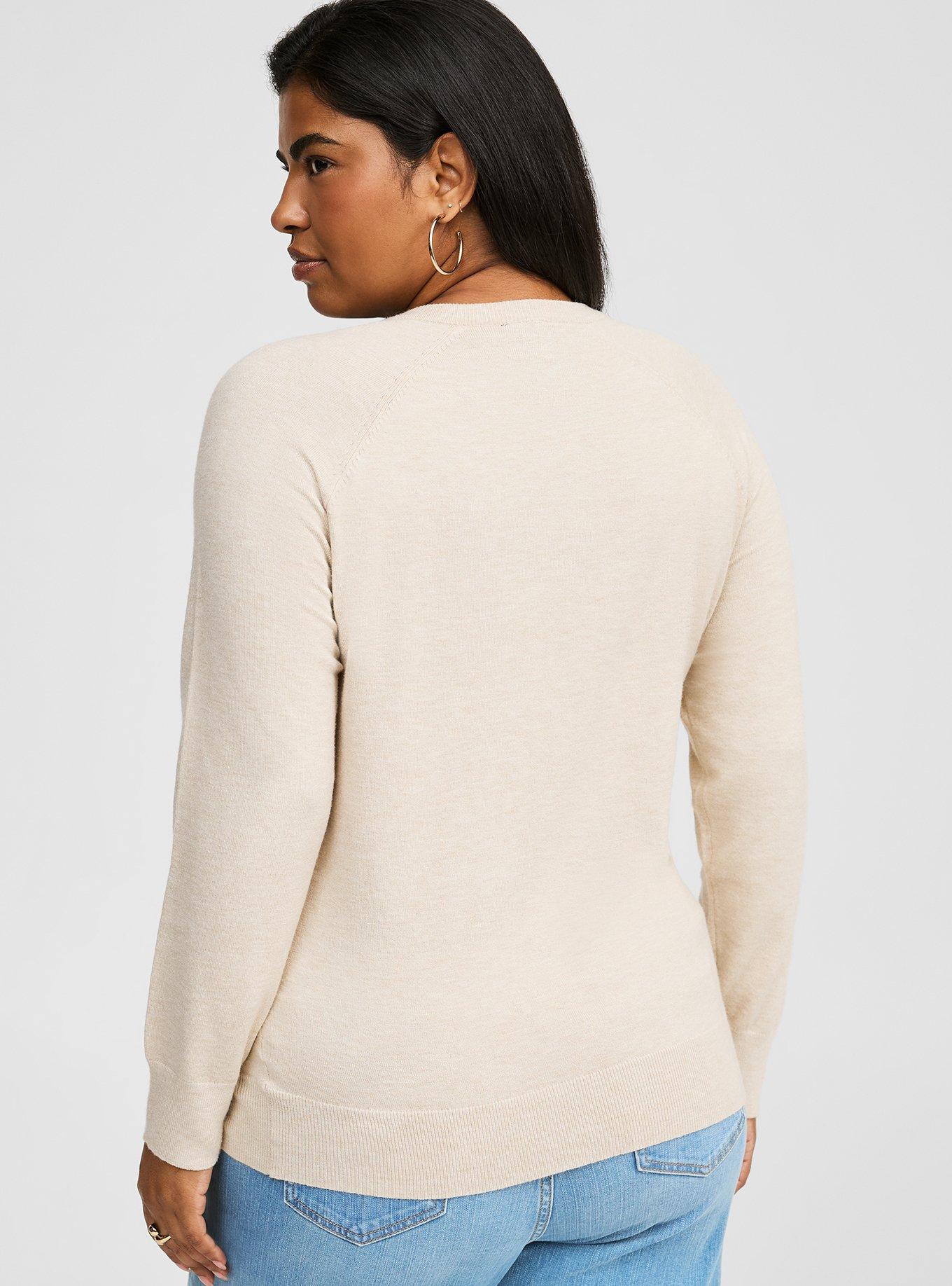 Everyday Soft V-Neck Raglan Sleeve Sweater