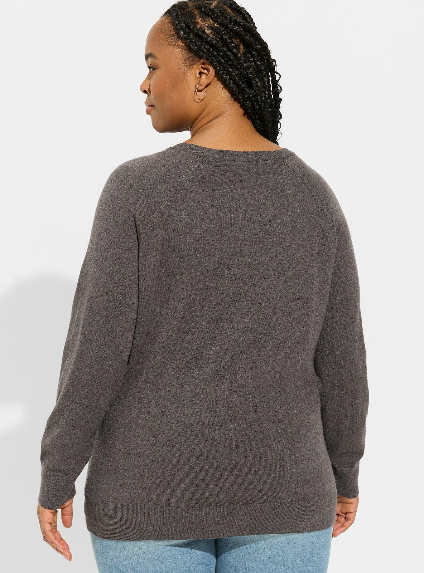 Everyday Soft V-Neck Raglan Sleeve Sweater