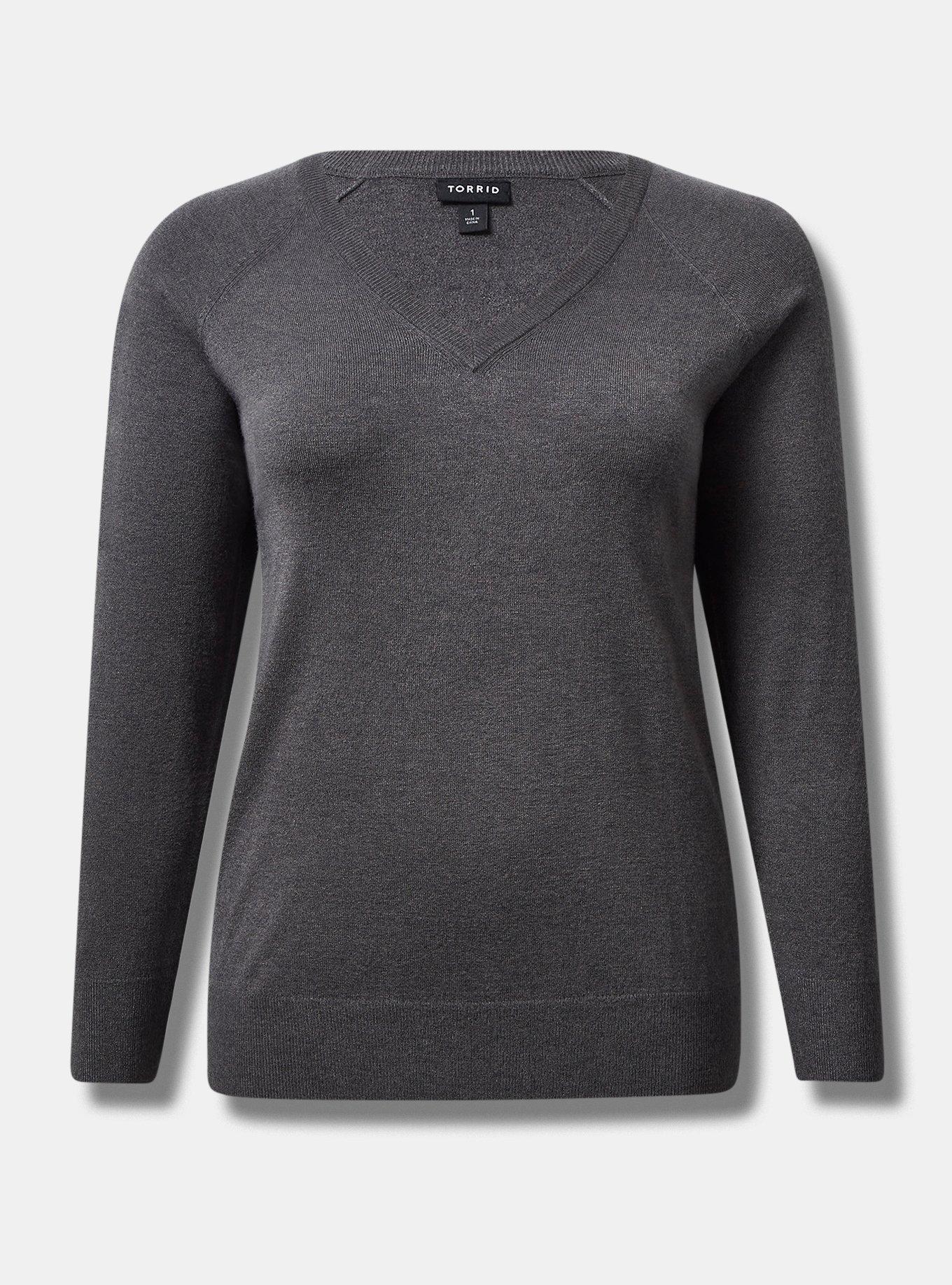 Everyday Soft V-Neck Raglan Sleeve Sweater