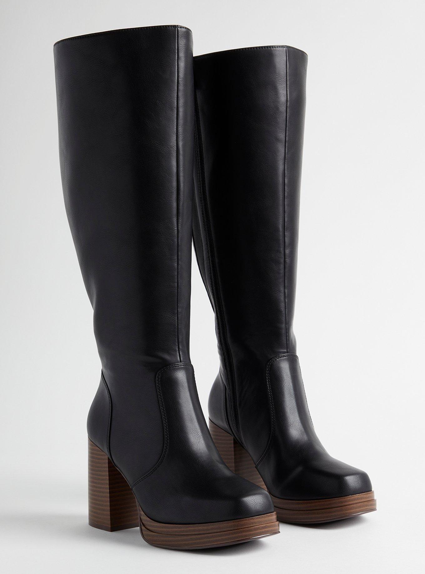 Torrid fashion black over the knee boots