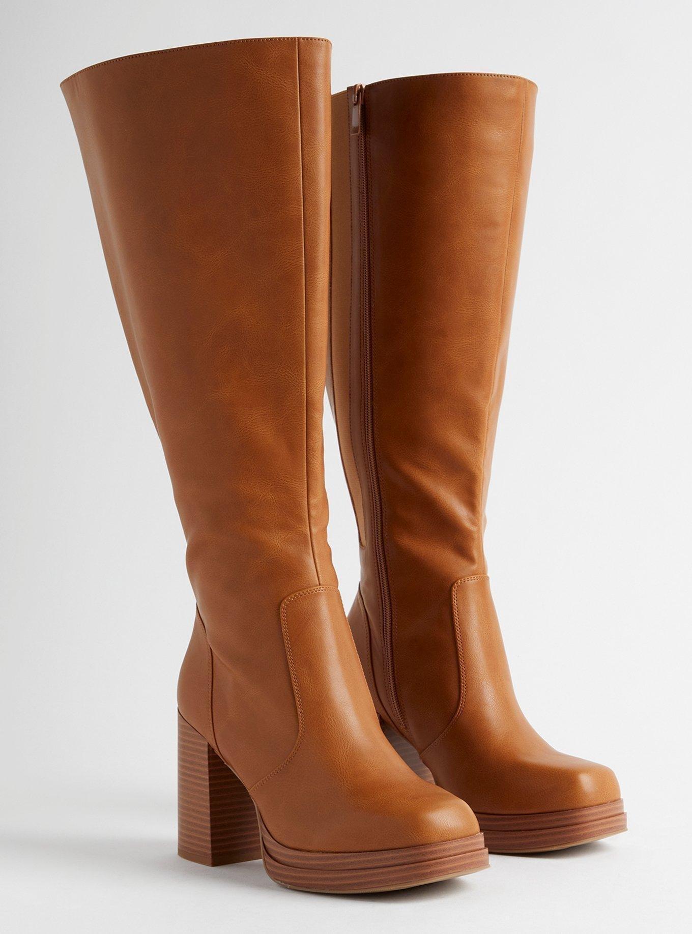 Platform Knee Boot (WW