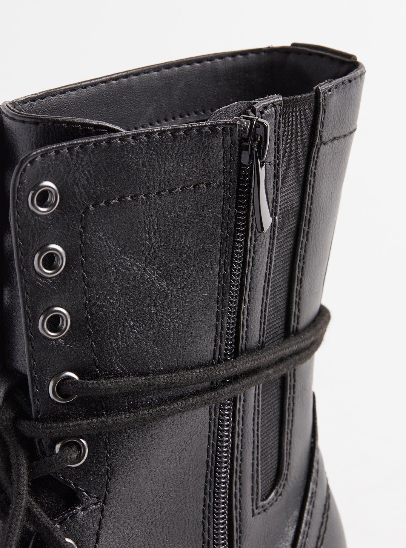 Laceup Flat Combat Boot (WW)