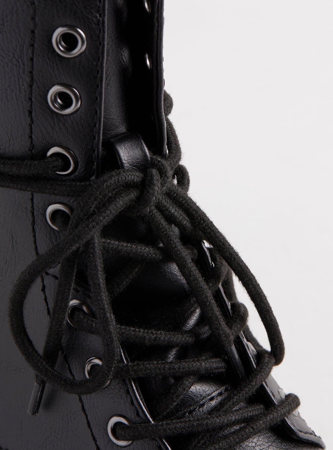 Laceup Flat Combat Boot (WW)
