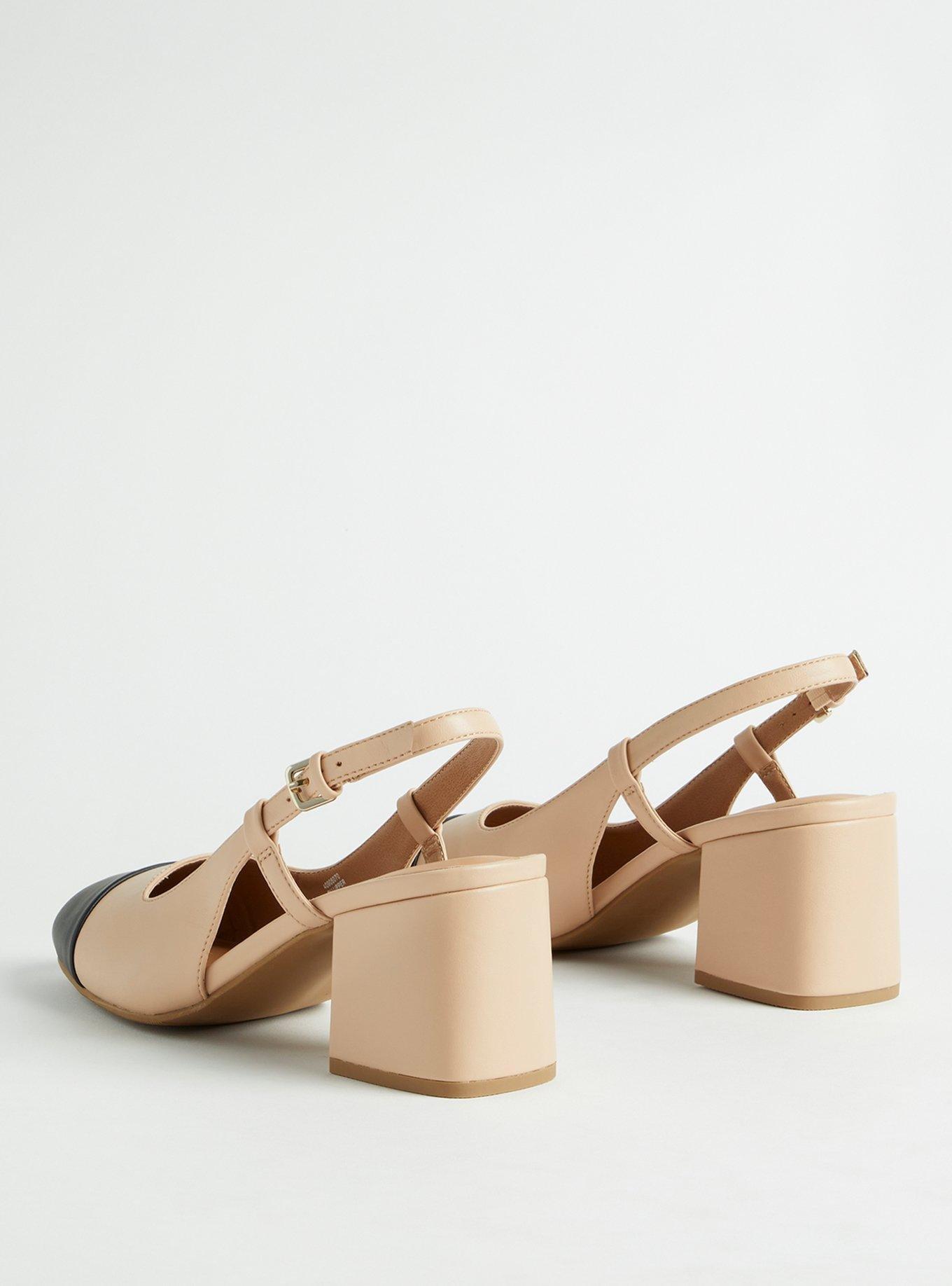 Slingback Block Heel (WW)