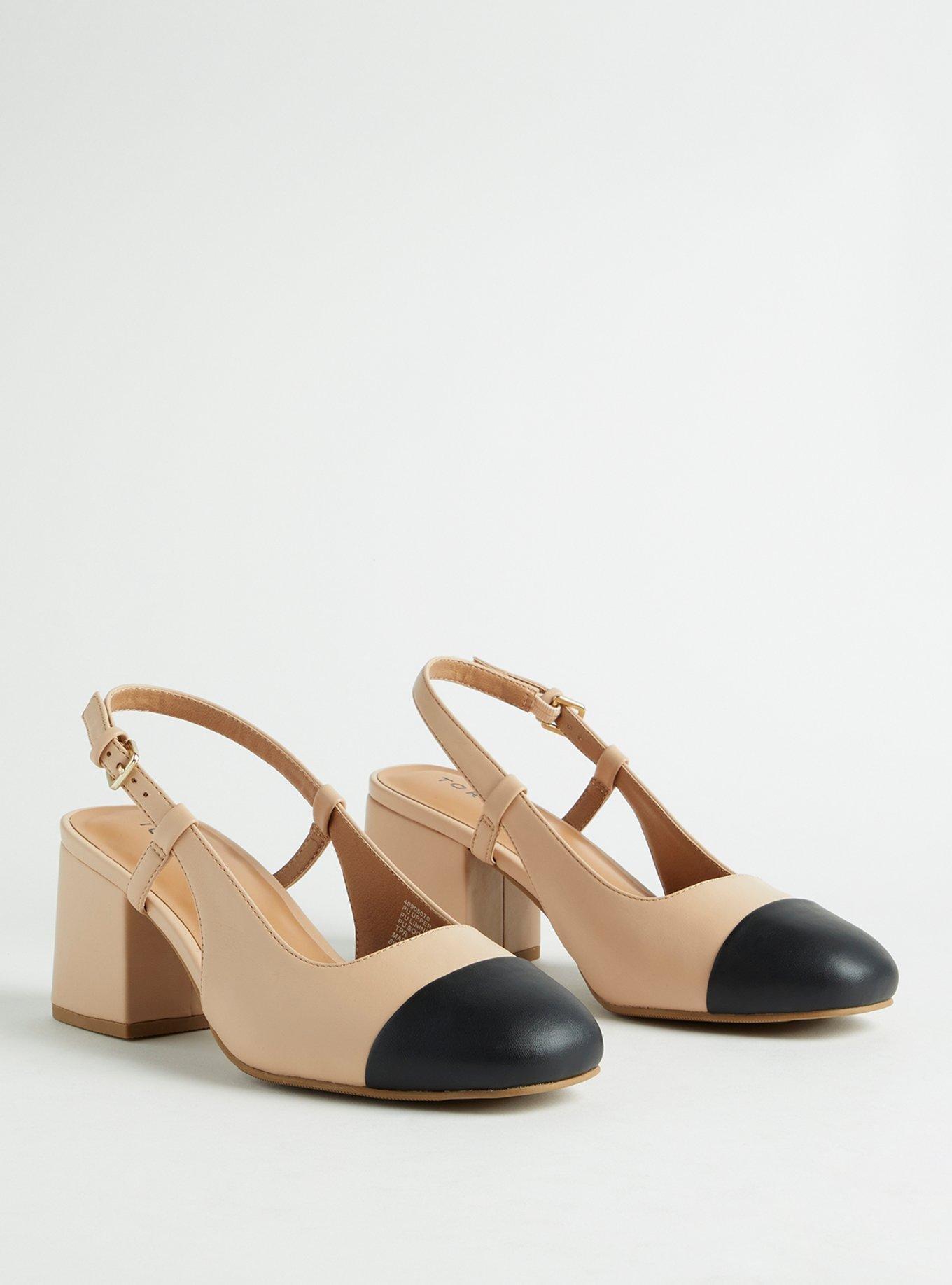 Slingback Block Heel (WW)