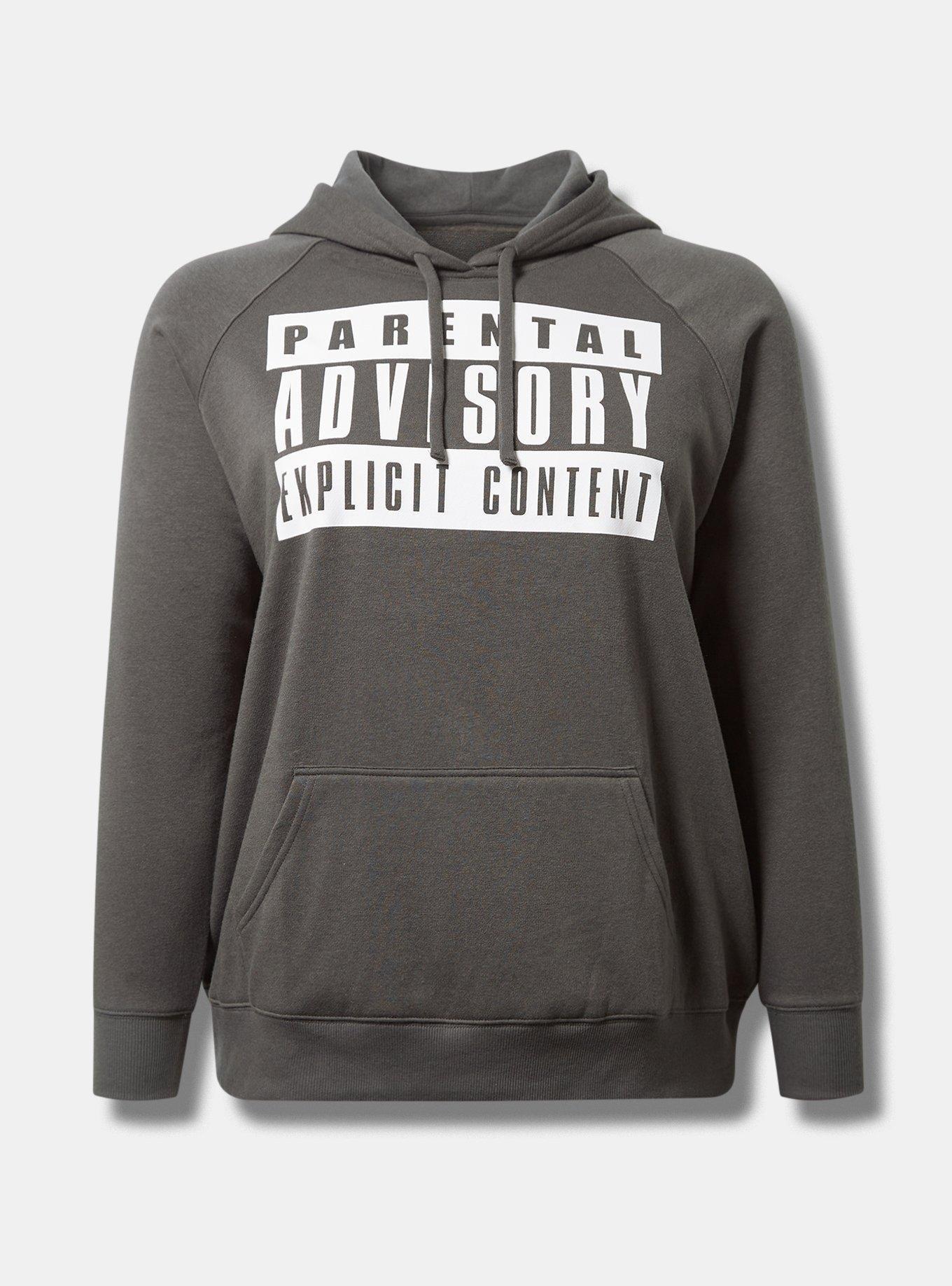 Parental advisory hoodie amazon hotsell