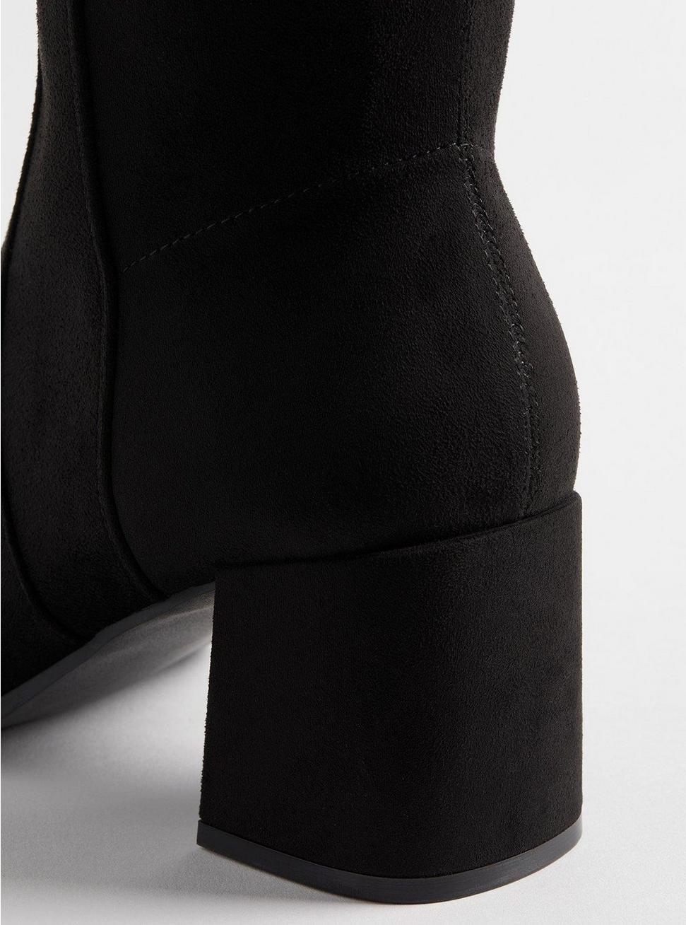 Plus Size - Block Heel Stretch Knee Boot (WW) - Torrid Plus Size - Block Heel Stretch Knee Boot (WW) - Torrid