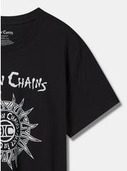Alice In Chains Relaxed Fit Boxy Tunic Tee, DEEP BLACK, alternate