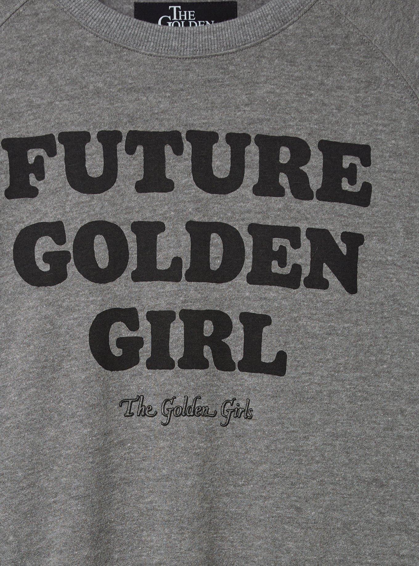 Golden Girls Classic Fit Cozy Fleece Crew Sweatshirt, MEDIUM HEATHER GREY, alternate