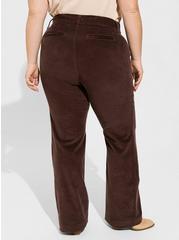 Comfort Flex Trouser Boot Corduroy High-Rise Jean, BROWN, alternate